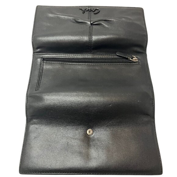Vintage Coach Soho trifold black leather wallet - Picture 3 of 5